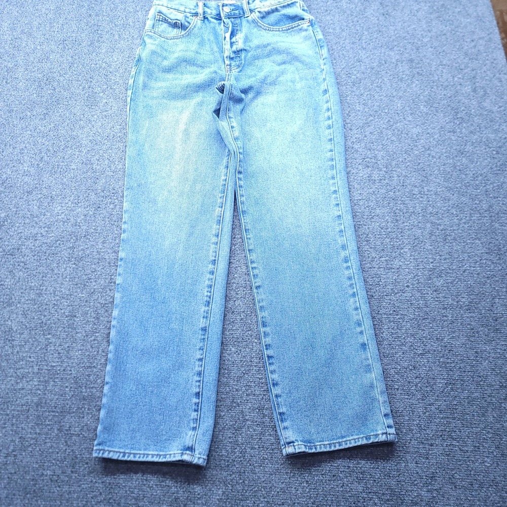 PacSun Dad Jean Light Wash High Rise Straight Leg Denim 860BT242000 Size 27